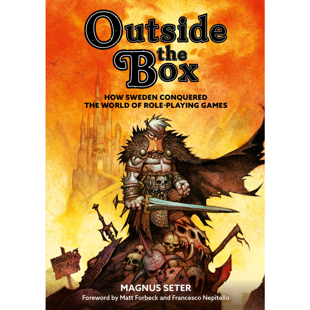 Produktbild för Outside the box : how Sweden conquered the world of role-playing games (inbunden, eng)
