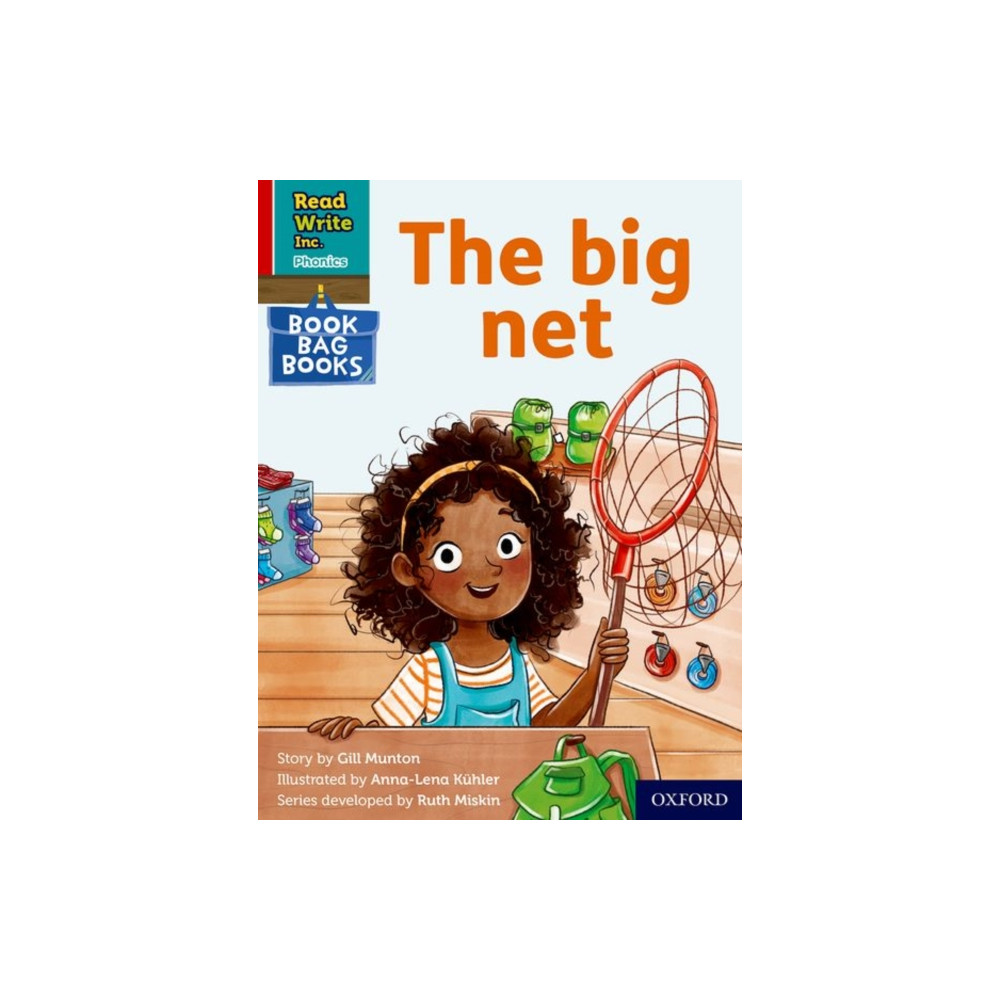 Produktbild för Read Write Inc. Phonics: The big net (Red Ditty Book Bag Book 4) (häftad, eng)