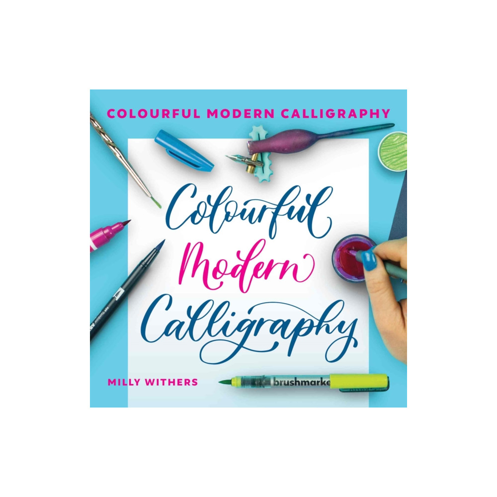 Produktbild för Colourful Modern Calligraphy (häftad, eng)