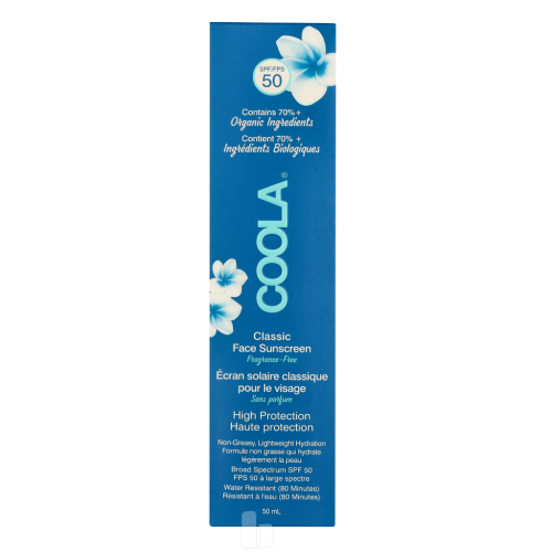 Coola Coola Classic Sunscreen Face Moisturizer SPF50 50 ml Unisex