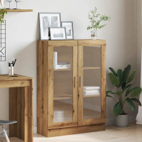 Produktbild för Bokhylla artisan ek 82,5x30,5x115 cm konstruerat trä