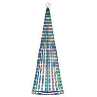 Produktbild för Julgranskon 475 LEDs färgglad 247 cm