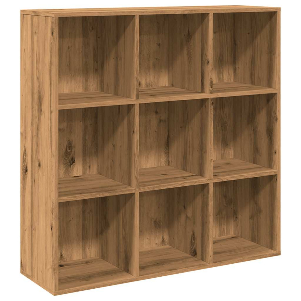 Produktbild för Bokhylla artisan ek 98x29x97,5 cm