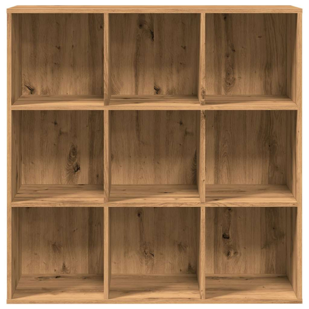 Produktbild för Bokhylla artisan ek 98x29x97,5 cm