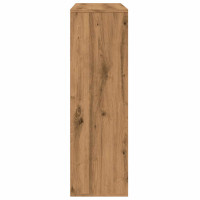 Produktbild för Bokhylla artisan ek 98x29x97,5 cm