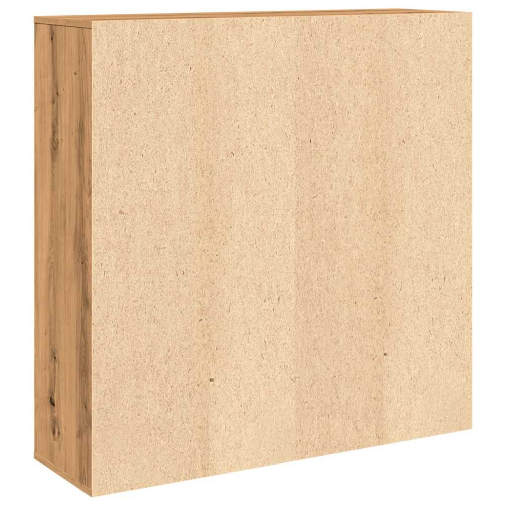 Produktbild för Bokhylla artisan ek 98x29x97,5 cm