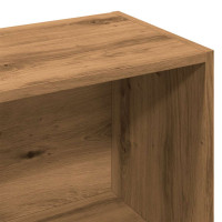 Produktbild för Bokhylla artisan ek 98x29x97,5 cm