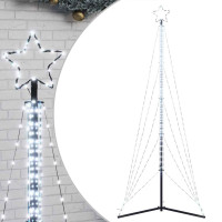 Produktbild för Julgransbelysning 525 LEDs kallvit 302 cm