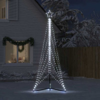 Produktbild för Julgransbelysning 525 LEDs kallvit 302 cm