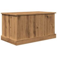 Produktbild för Förvaringslåda artisan ek 70x40x38 cm konstruerat trä