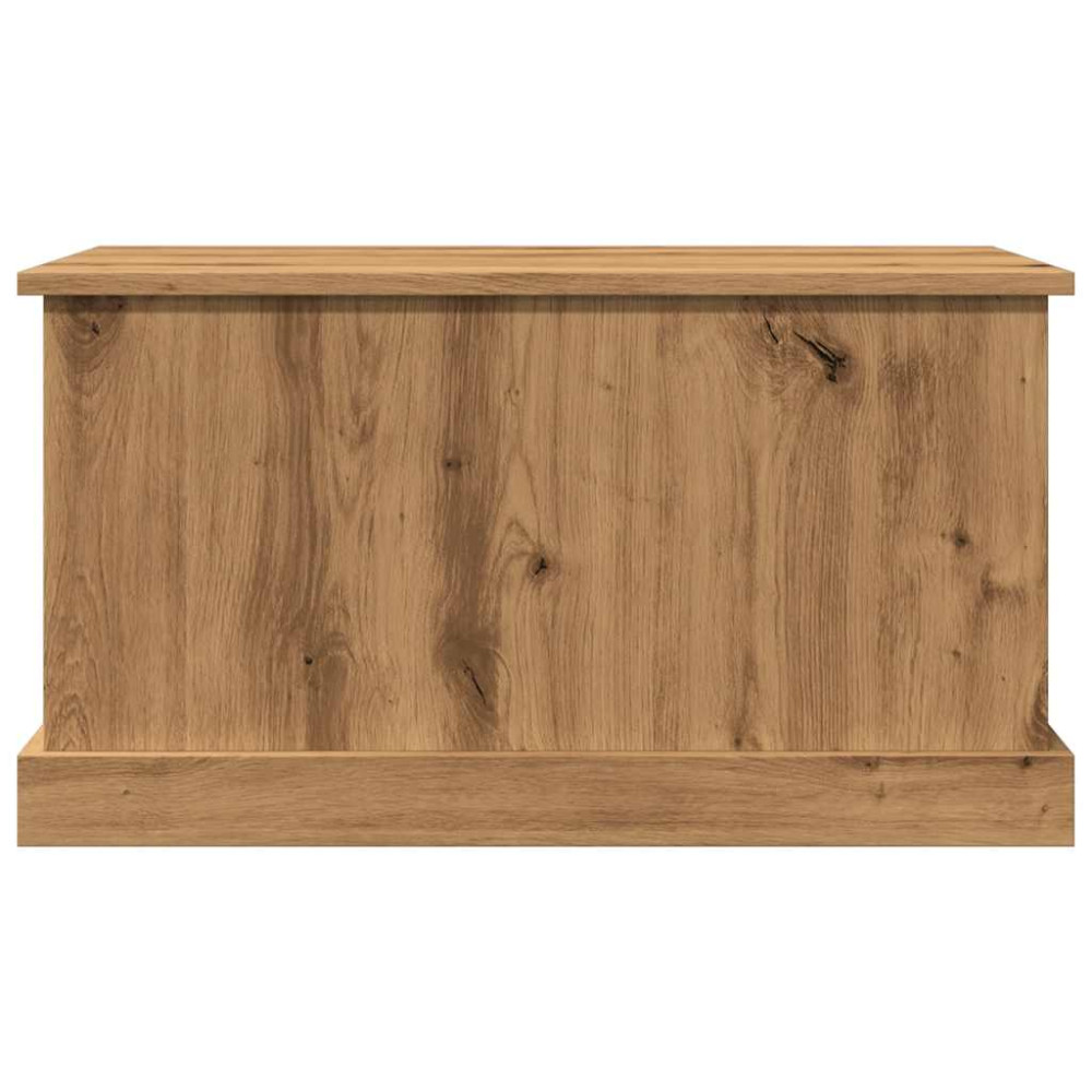 Produktbild för Förvaringslåda artisan ek 70x40x38 cm konstruerat trä