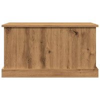 Produktbild för Förvaringslåda artisan ek 70x40x38 cm konstruerat trä