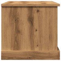 Produktbild för Förvaringslåda artisan ek 70x40x38 cm konstruerat trä