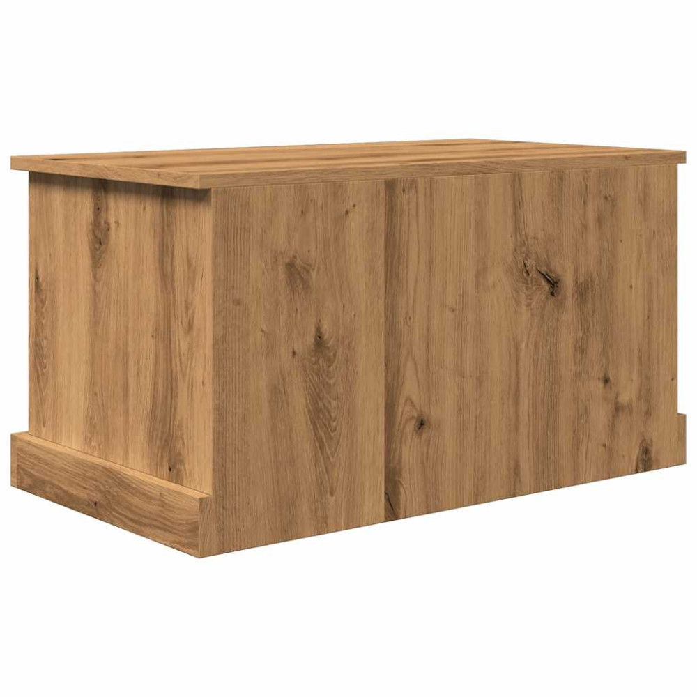 Produktbild för Förvaringslåda artisan ek 70x40x38 cm konstruerat trä