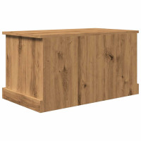 Produktbild för Förvaringslåda artisan ek 70x40x38 cm konstruerat trä
