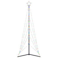 Produktbild för Julgransbelysning 525 LEDs färgglad 302 cm