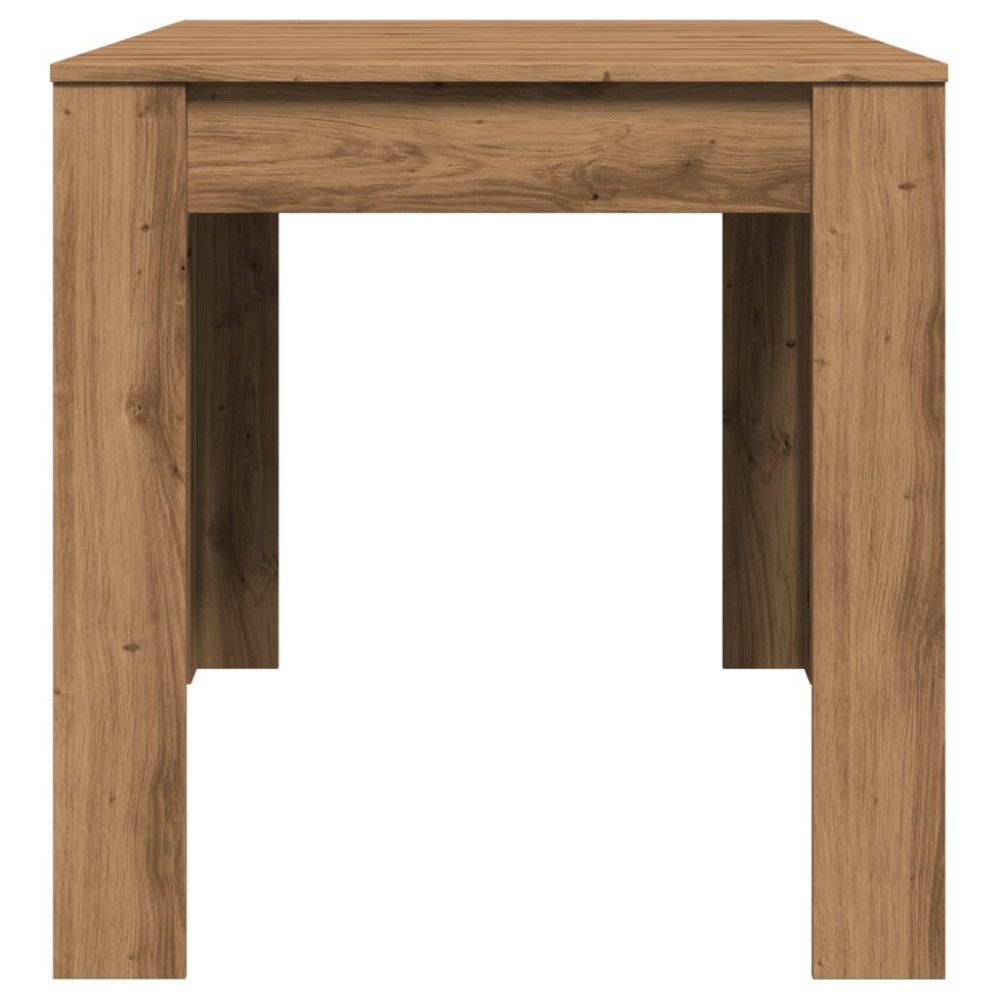 Produktbild för Matbord artisan ek 140x74,5x76 cm konstruerat trä