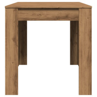 Produktbild för Matbord artisan ek 140x74,5x76 cm konstruerat trä