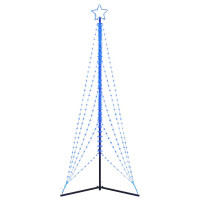 Produktbild för Julgransbelysning 525 LEDs blå 302 cm