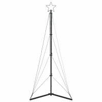 Produktbild för Julgransbelysning 363 LEDs färgglad 182 cm