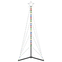 Produktbild för Julgransbelysning 363 LEDs färgglad 182 cm