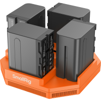 Produktbild för SmallRig 4837 NP-F 4-Channel Camera Battery Charger