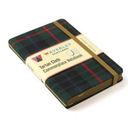 The Gresham Publishing Co. Ltd Waverley (M): Stewart Hunting Tartan Cloth Commonplace Notebook (inbunden, eng)