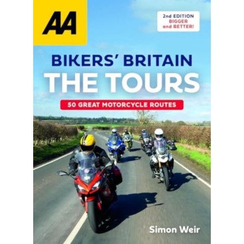 AA Publishing Bikers' Britain The Tours (bok, spiral, eng)