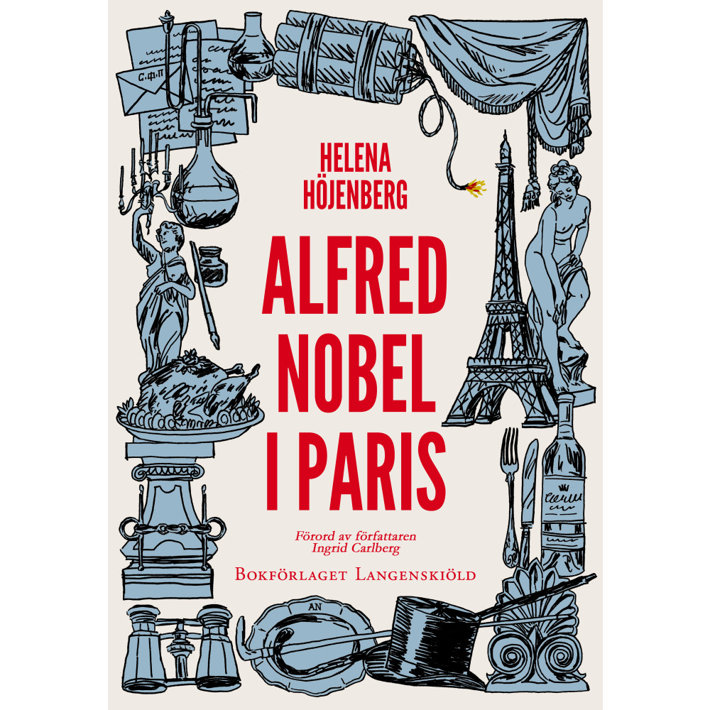 Produktbild för Alfred Nobel i Paris (inbunden)