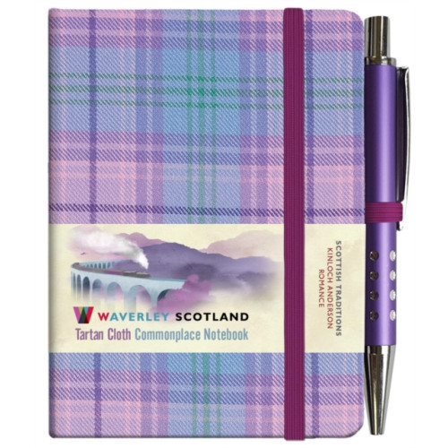 The Gresham Publishing Co. Ltd Waverley S.T. (S): Romance Mini with Pen Pocket Genuine Tartan Cloth Commonplace Notebook (inbunden, eng)