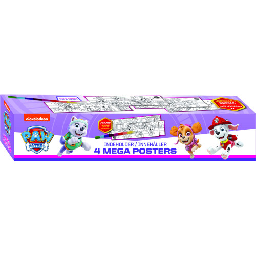 Karrusel Forlag Cargo Int Aps Paw Patrol Skye mega posters (bok)