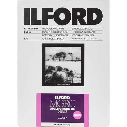 ILFORD PHOTO Ilford Multigrade RC Deluxe Glossy 8.9x14cm 100