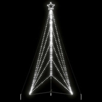 Produktbild för Julgransbelysning 615 LEDs kallvit 404,5 cm