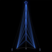 Produktbild för Julgransbelysning 861 LEDs blå 478 cm