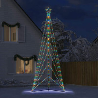 Produktbild för Julgransbelysning 861 LEDs färgglad 478 cm