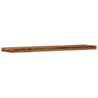 Produktbild för Vägghyllor 4 st åldrat trä 40x20x1,5 cm konstruerat trä