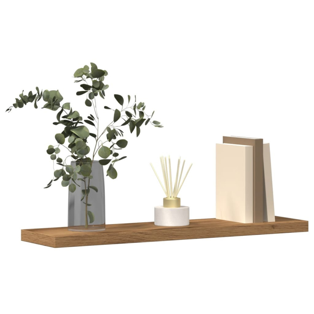 Produktbild för Vägghyllor 4 st artisan ek 40x20x1,5 cm konstruerat trä