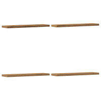 Produktbild för Vägghyllor 4 st artisan ek 40x20x1,5 cm konstruerat trä