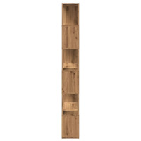 Produktbild för Bokskåp/rumsavdelare artisan ek 80x24x186 cm