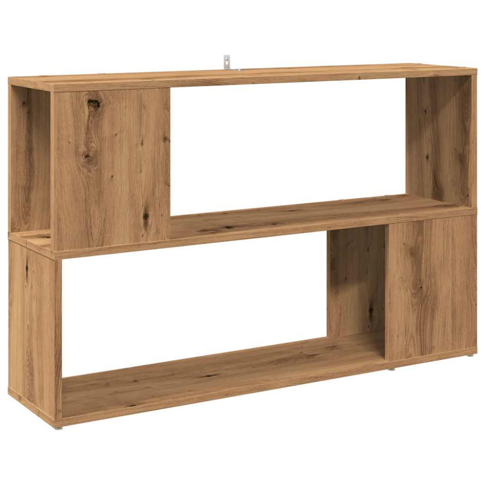 Produktbild för Bokhylla artisan ek 100x24x63 cm konstruerat trä