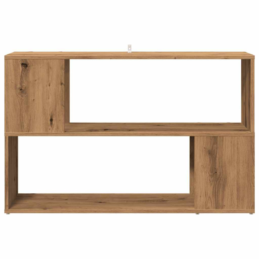 Produktbild för Bokhylla artisan ek 100x24x63 cm konstruerat trä