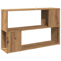 Produktbild för Bokhylla artisan ek 100x24x63 cm konstruerat trä