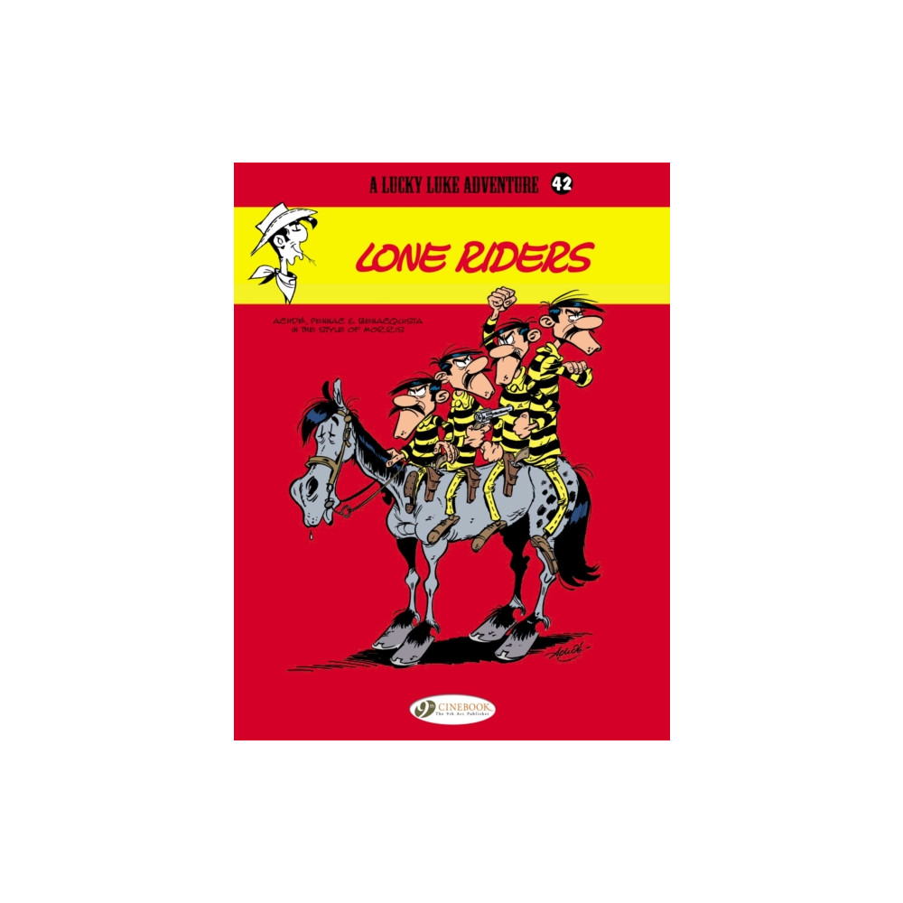 Produktbild för Lucky Luke 42 - Lone Riders (häftad, eng)