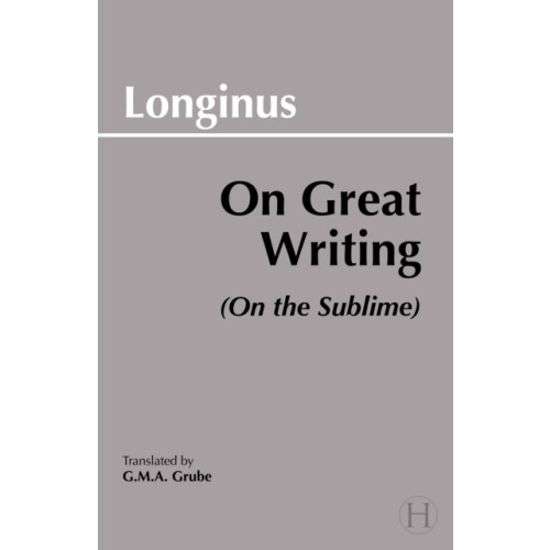 Hackett Publishing Co, Inc On Great Writing (On the Sublime) (häftad, eng)
