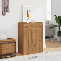 Produktbild för Skoskåp artisan ek 60x35x84 cm konstruerat trä