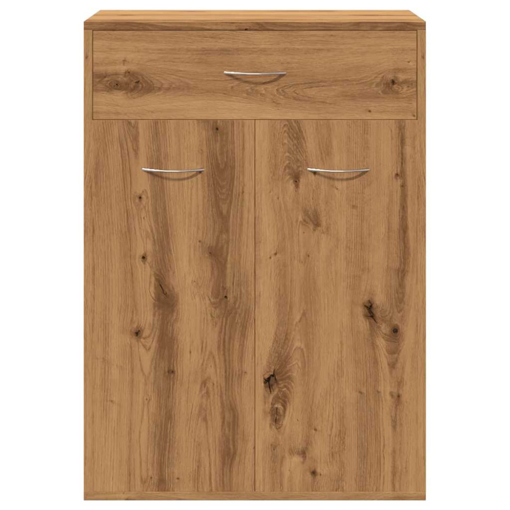 Produktbild för Skoskåp artisan ek 60x35x84 cm konstruerat trä