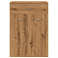 Produktbild för Skoskåp artisan ek 60x35x84 cm konstruerat trä