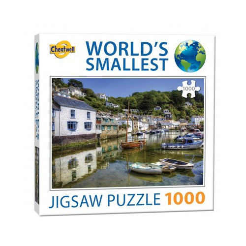 Cheatwell Games World's Smallest, Polperro, Pussel, 1000 bitar, Cheatwell