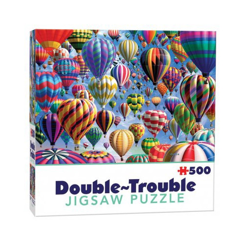 Cheatwell Games Double Trouble Balloons, Dubbelsidigt Pussel, 500 bitar