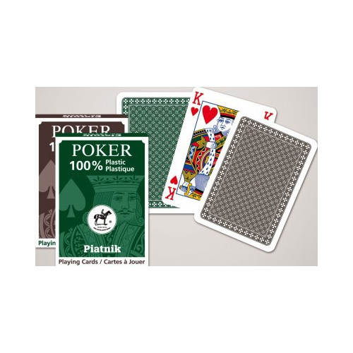 Piatnik Spelkort Poker Plast Economy single pack